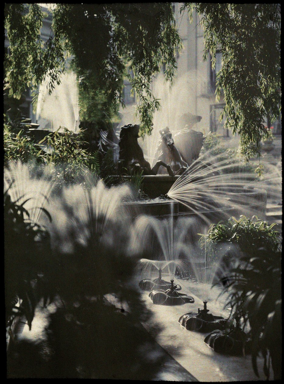 Neptunbrunnen, Cheltenham, um 1910 von Frederick (attr. to) Barnard