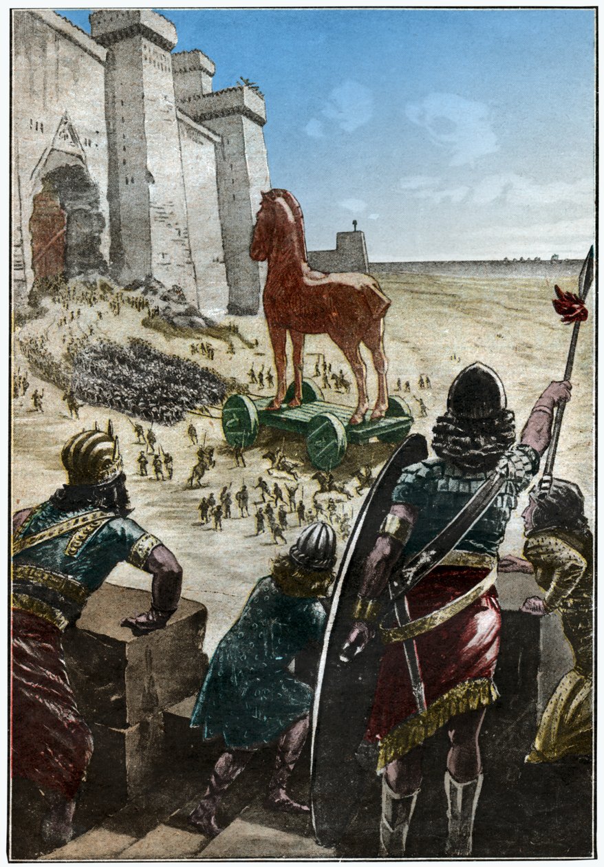 Das Trojanische Pferd von . .