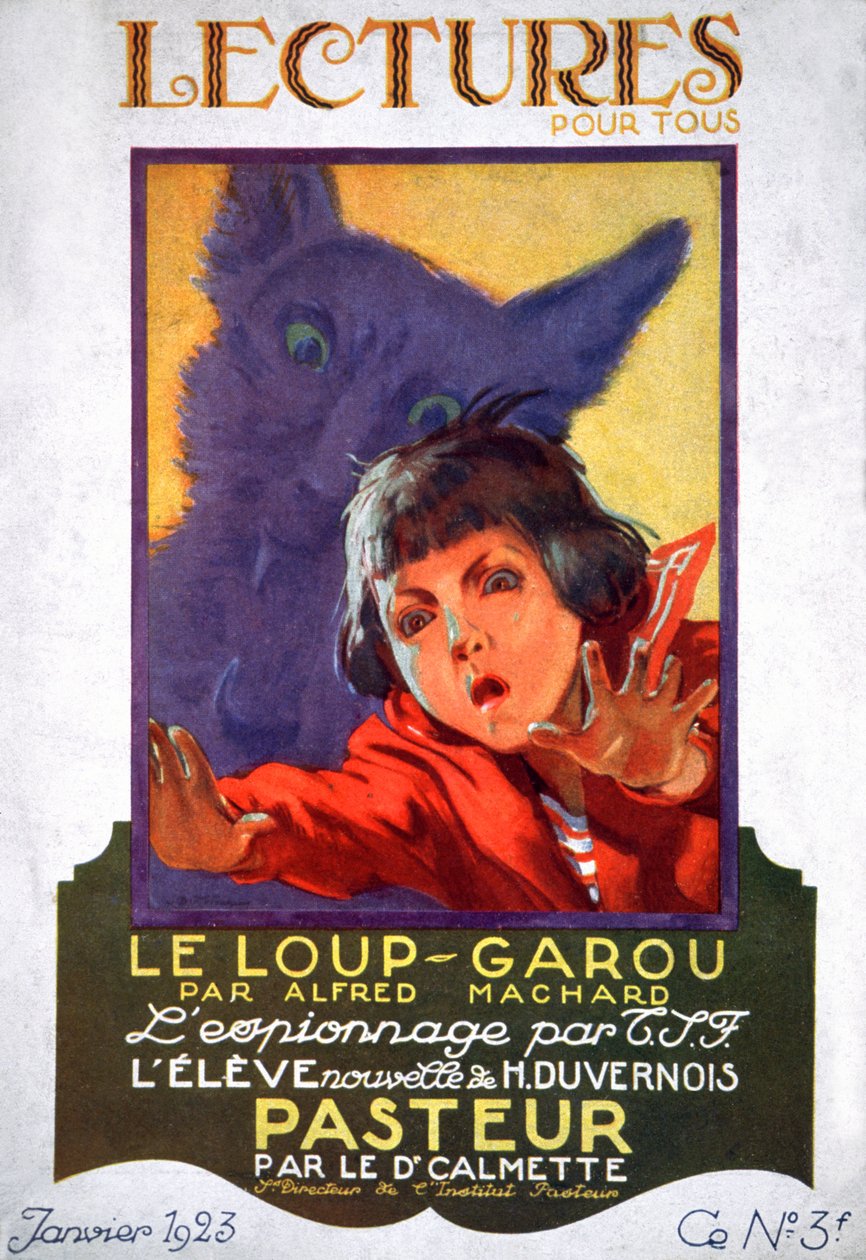 Der Werwolf, 1923 (Gravur) von . .
