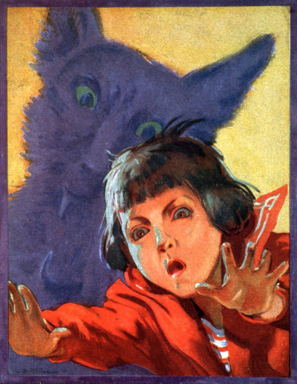 Der Werwolf. 1923 (Gravur) von . .