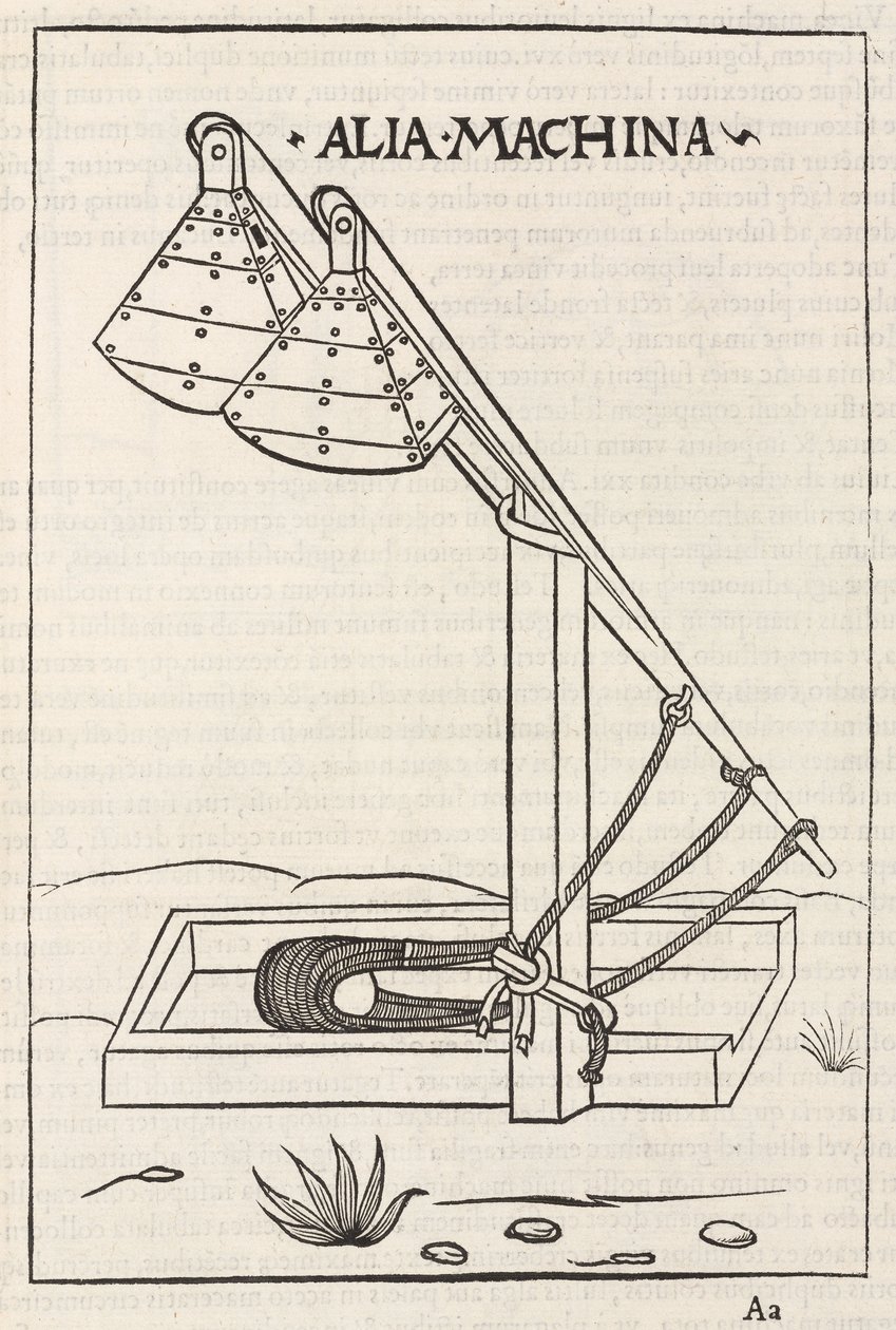 Trebuchet von Frederick (attr. to) Barnard
