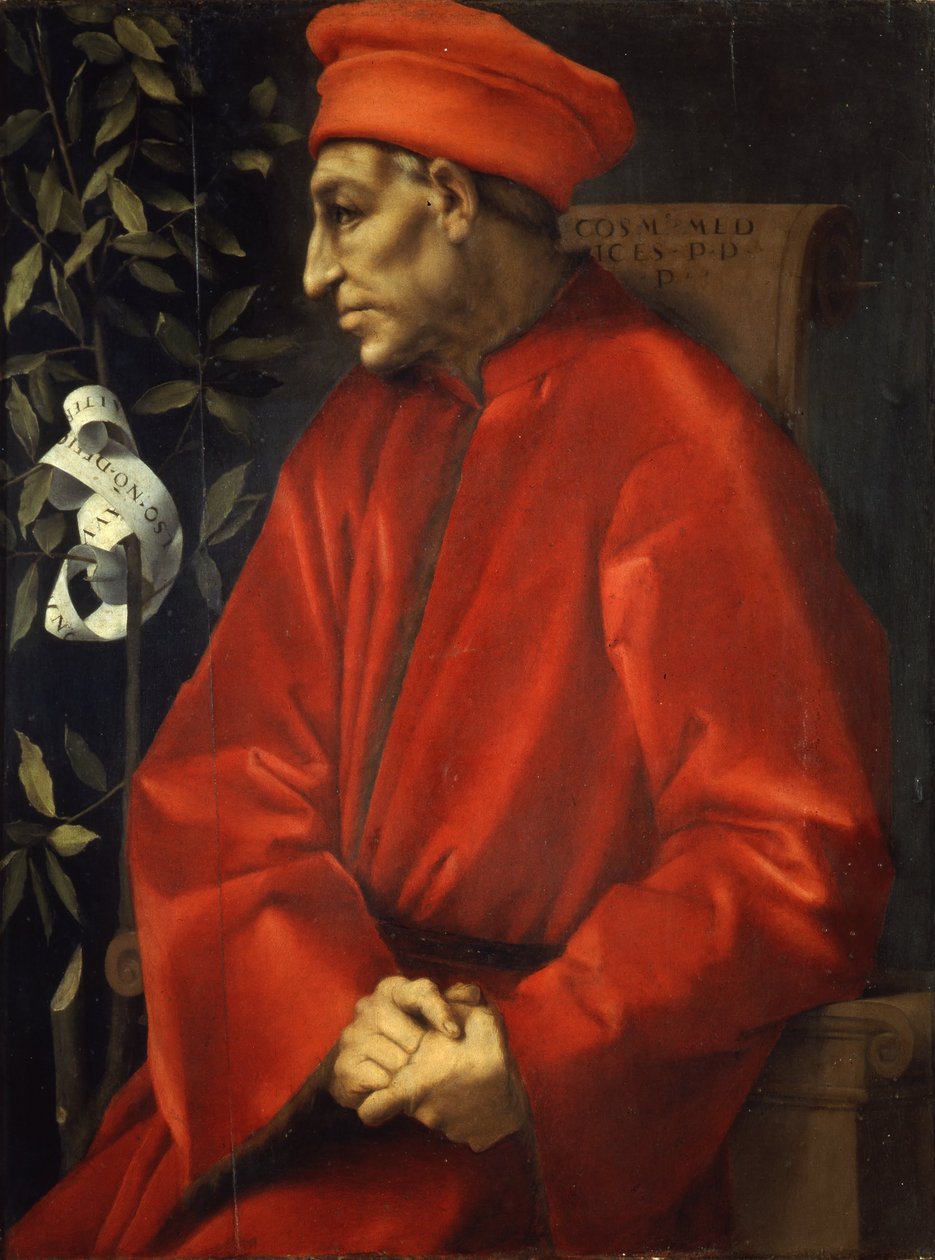 Porträt von Cosimo dem Älteren von Pontormo