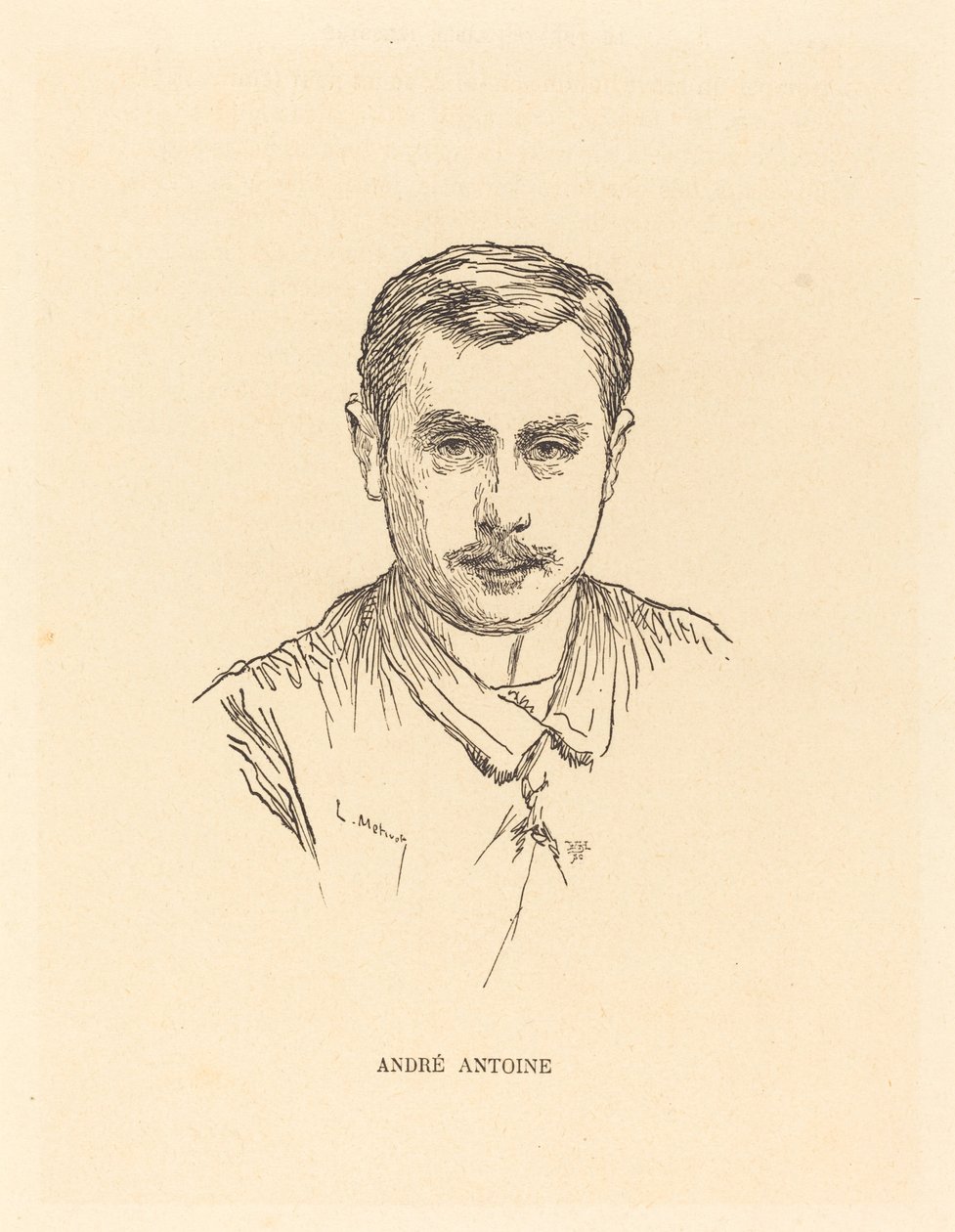 André Antoine von after Lucien Métivet