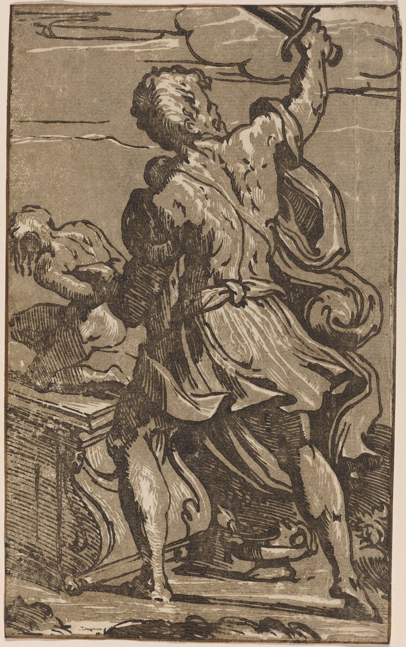 Das Opfer Abrahams von after Parmigianino
