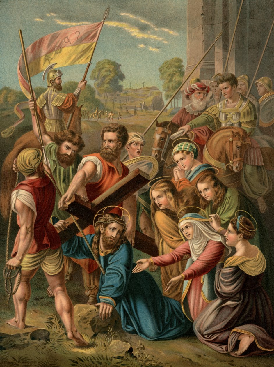 Kreuztragung von after Raphael