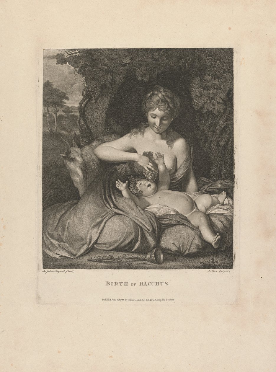 Die Geburt des Bacchus von after Sir Joshua Reynolds
