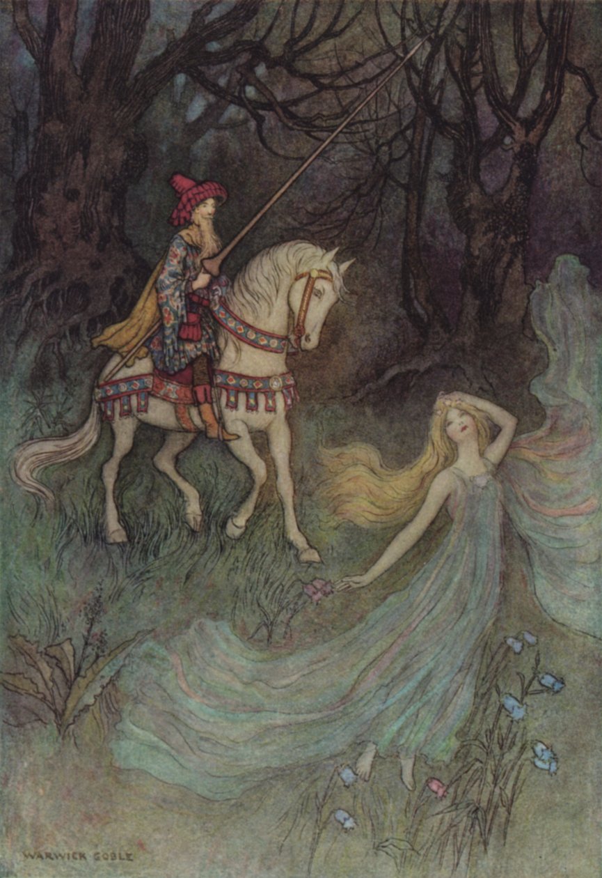 Geoffrey Chaucer, Die Geschichte von Sir Thopas von after Warwick Goble