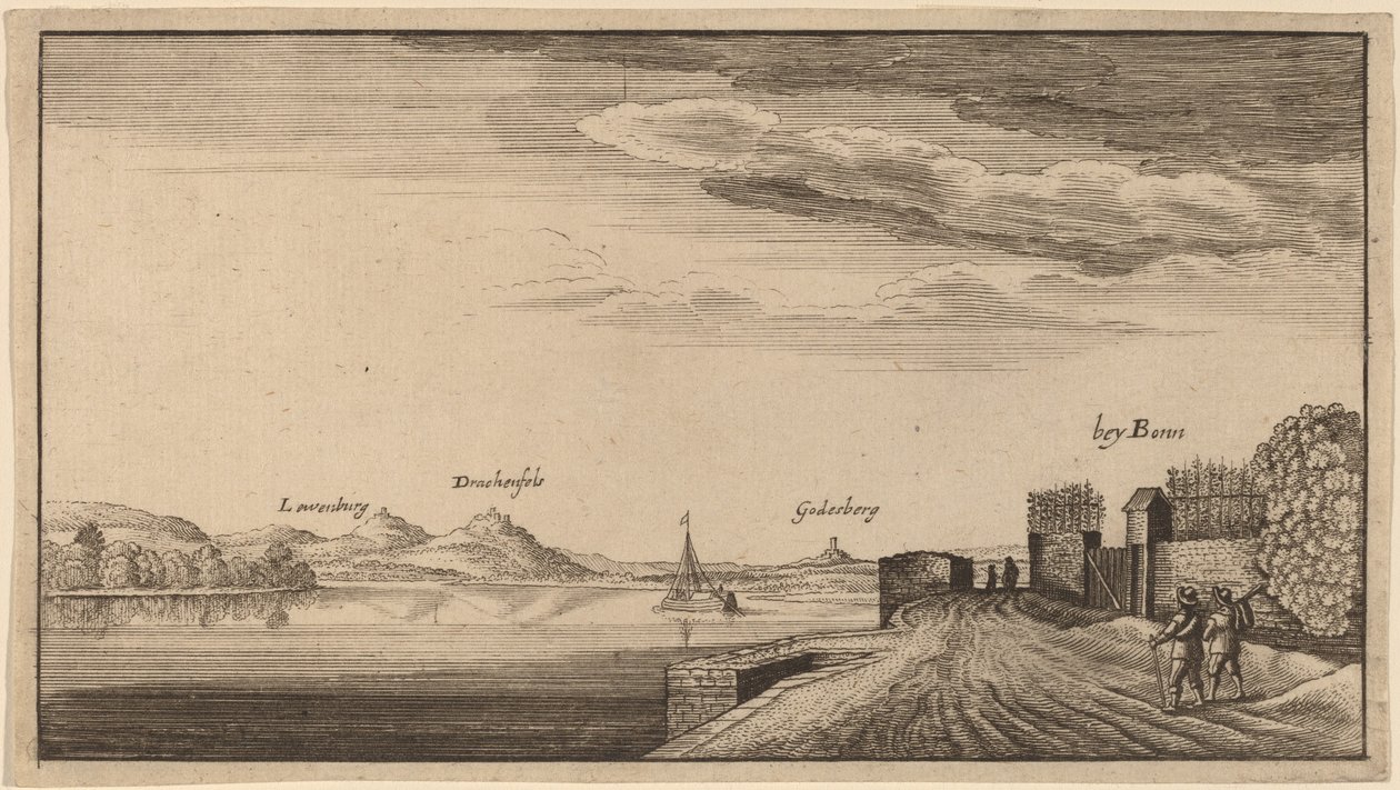 Ansicht von Lewenberg von after Wenceslaus Hollar