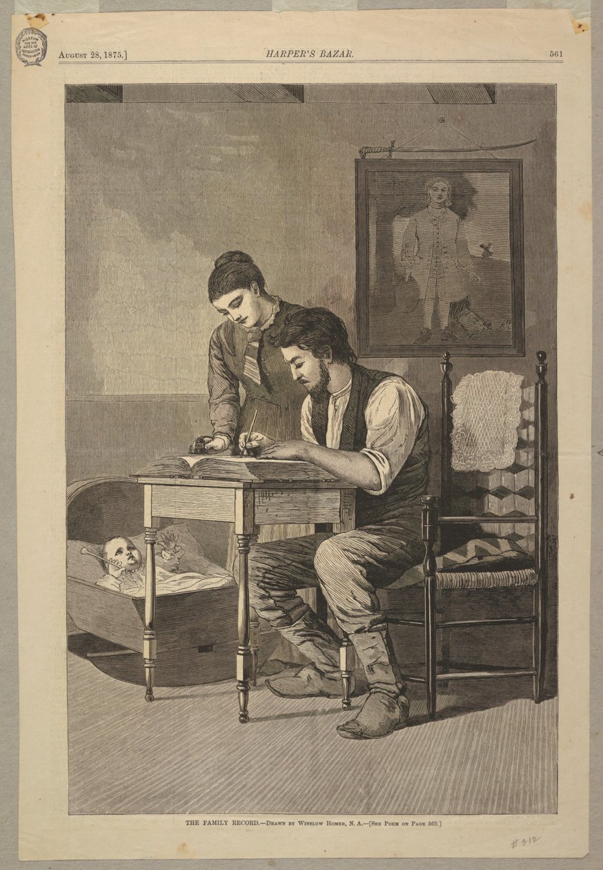 Das Familienregister von after Winslow Homer
