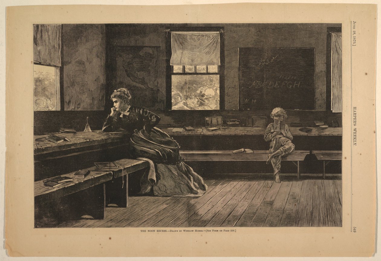 Die Mittagspause von after Winslow Homer