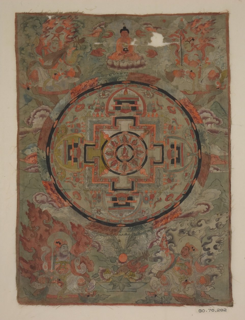 Buddha umgeben von Bodhisattvas von anonymous 