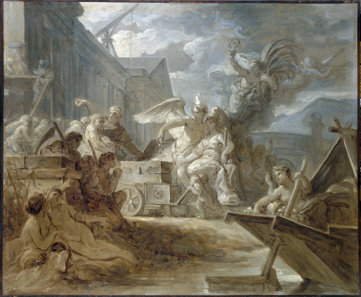 Allegorie der Stadt Paris von anonymous 