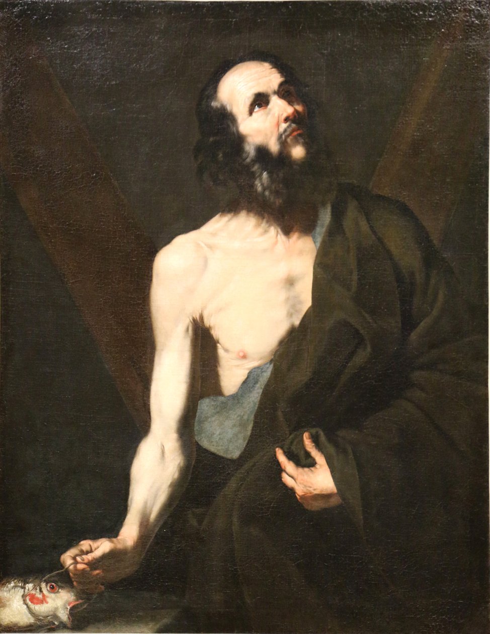Heiliger Andreas von Jusepe de Ribera