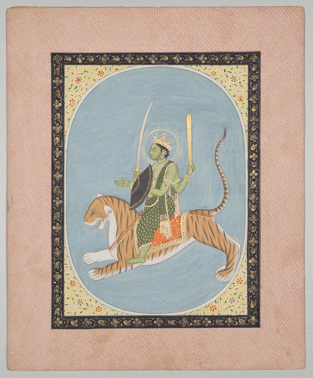Mars, aus einer Mandi-Astrologie-Serie von attributed to Sanju