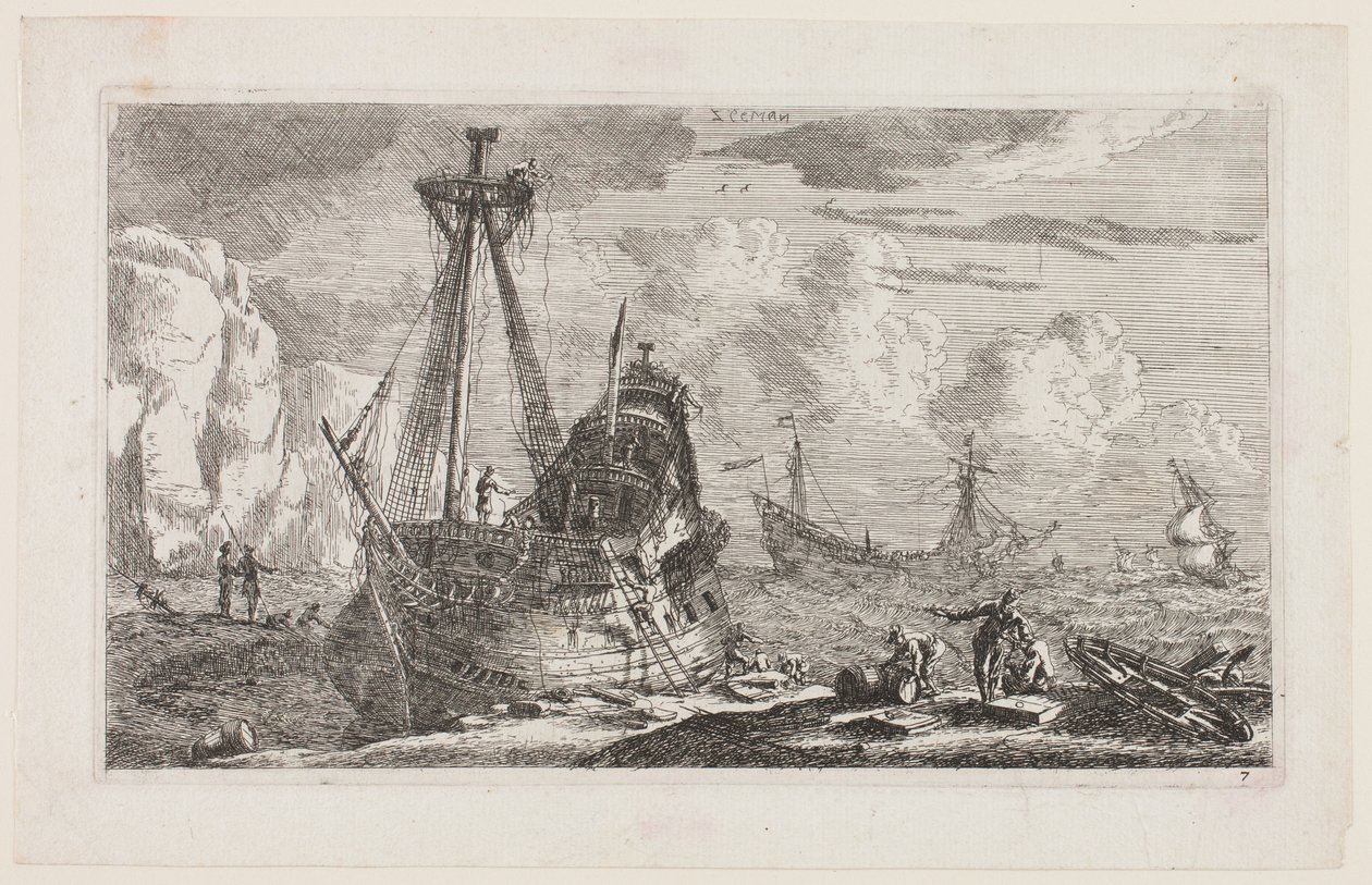 Handelsschiffe von called Zeeman Reinier Nooms