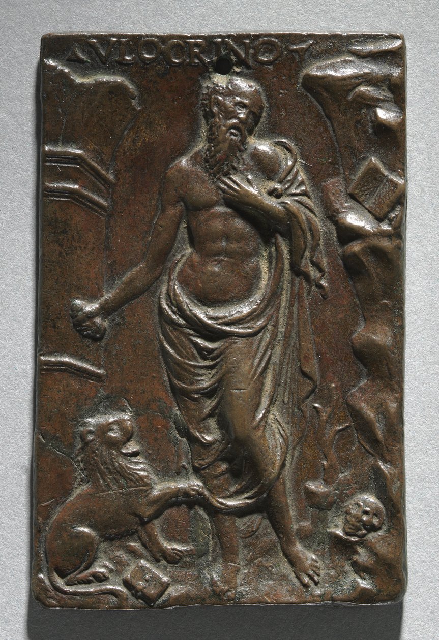 Heiliger Hieronymus von cast after a model by Ulocrino