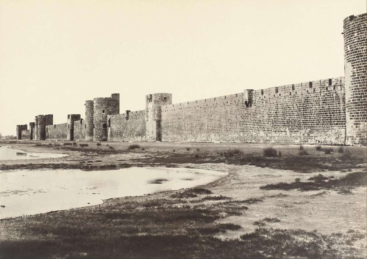 Aigues-Mortes von Edouard Denis Baldus