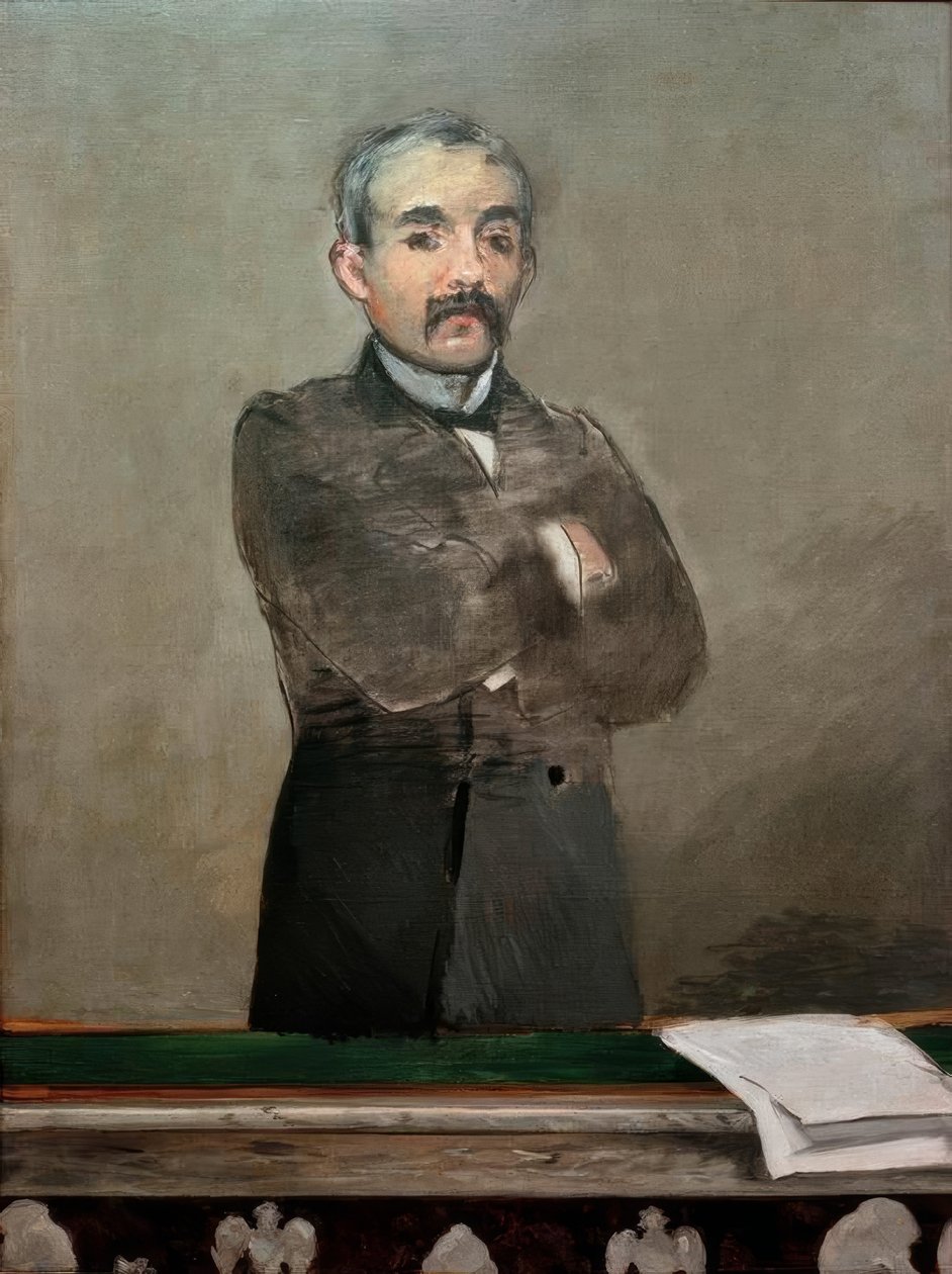 Bildnis Clemenceau von Édouard Manet