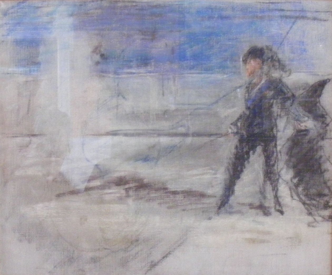 Hamlet und Geist von Édouard Manet