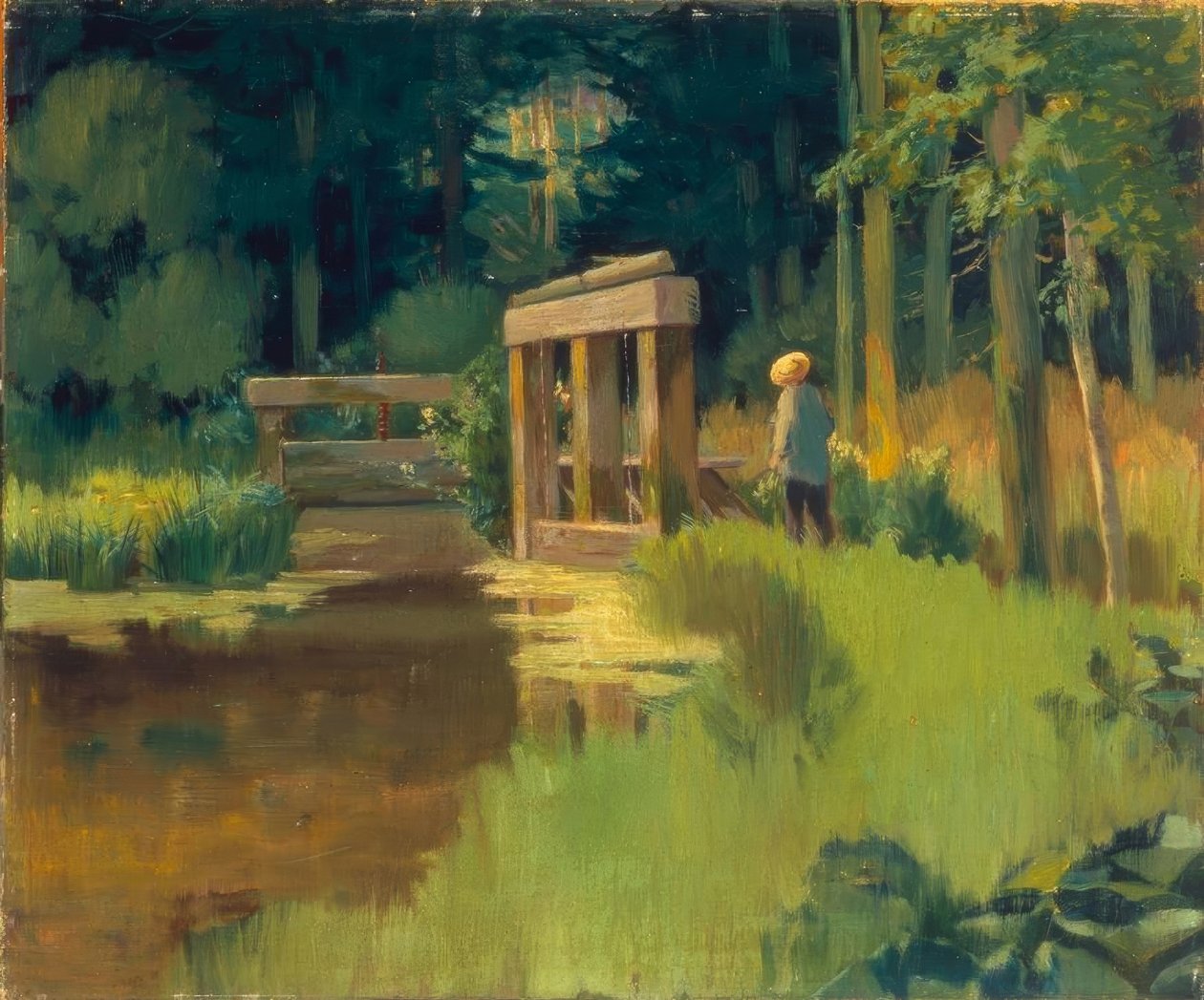 In einem Park von Édouard Manet