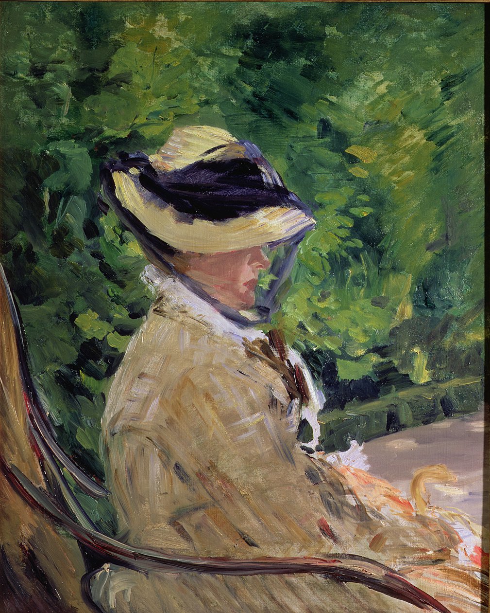 Madame Manet in Bellevue von Édouard Manet