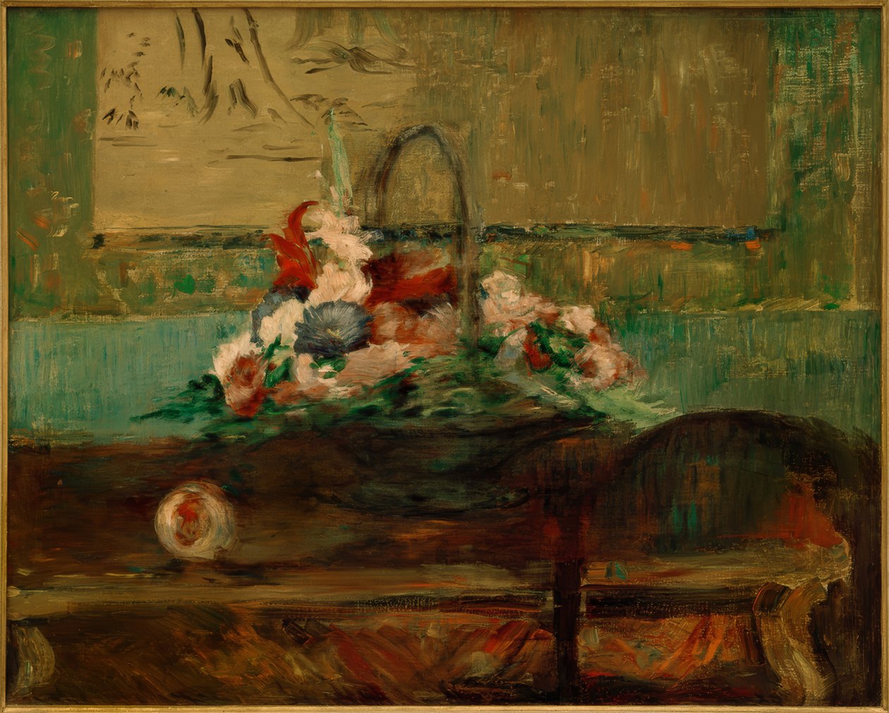 Blumenkorb von Édouard Manet