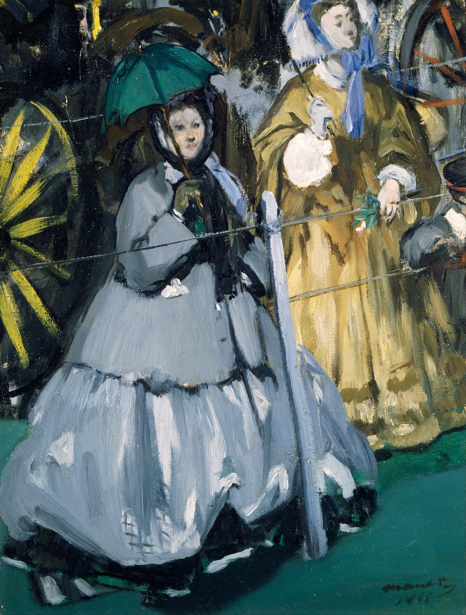 Frauen bei den Rennen von Édouard Manet