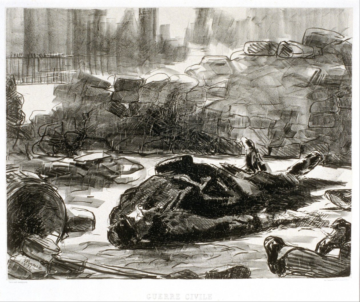 Bürgerkrieg von Édouard Manet