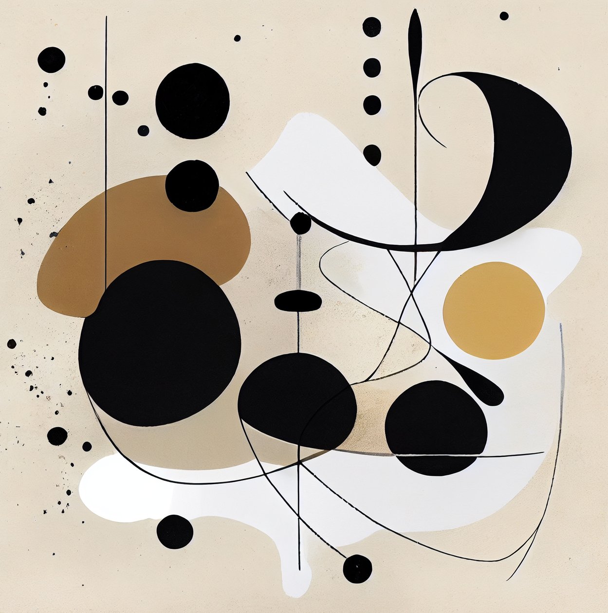 Bohau Abstrakte Kunst von F. Abderrahim