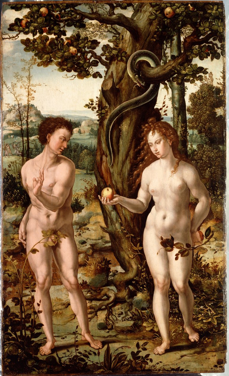 Der Sündenfall von follower of Pieter Coecke van Aelst