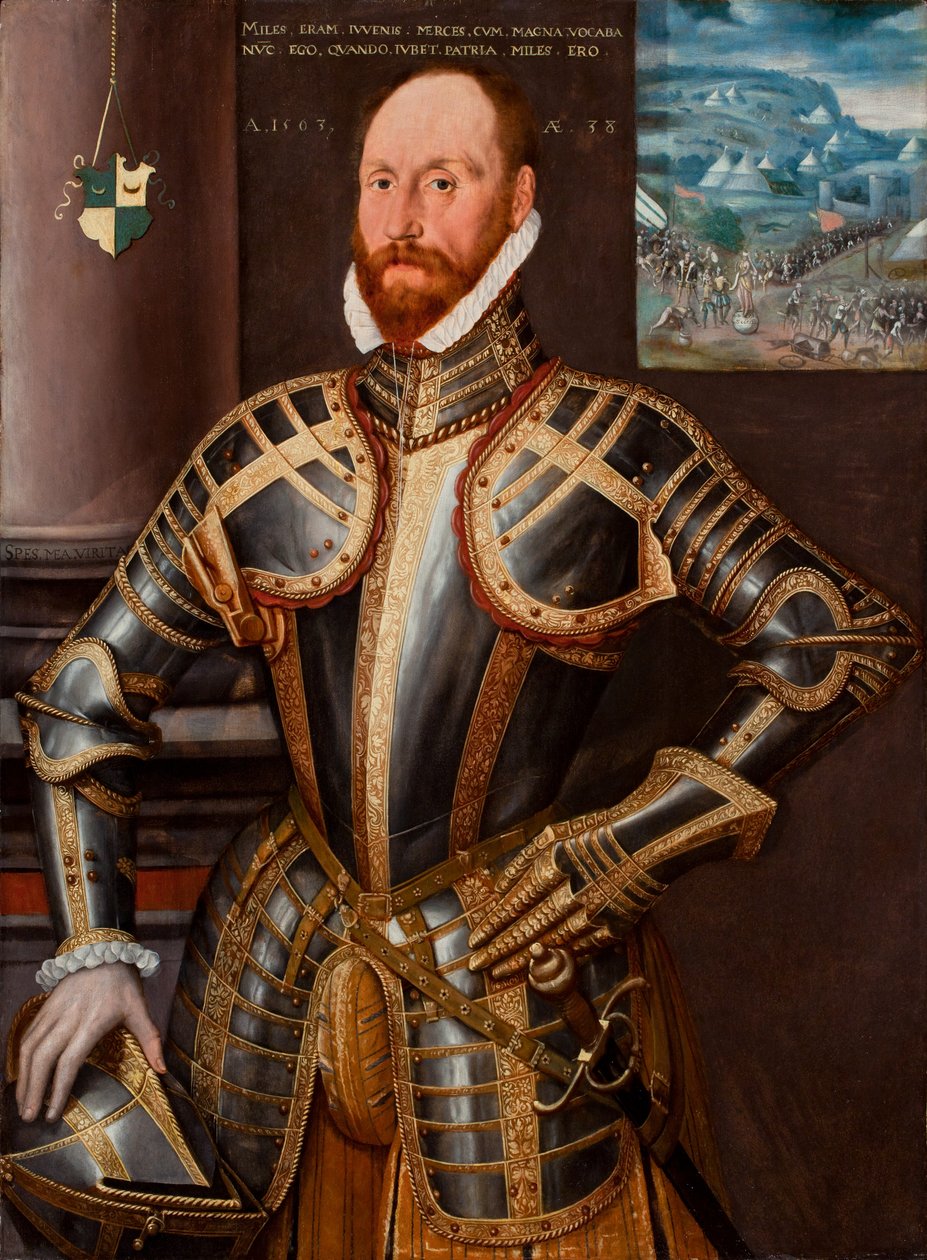 John Farnham, Gentleman-Pensionär von Elizabeth I von or Muelen Meulen