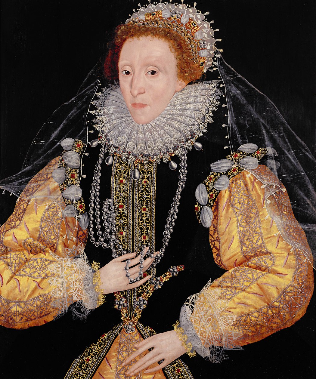 Porträt von Königin Elisabeth I., ca. 1586 von Federico Zuccari or Zuccaro