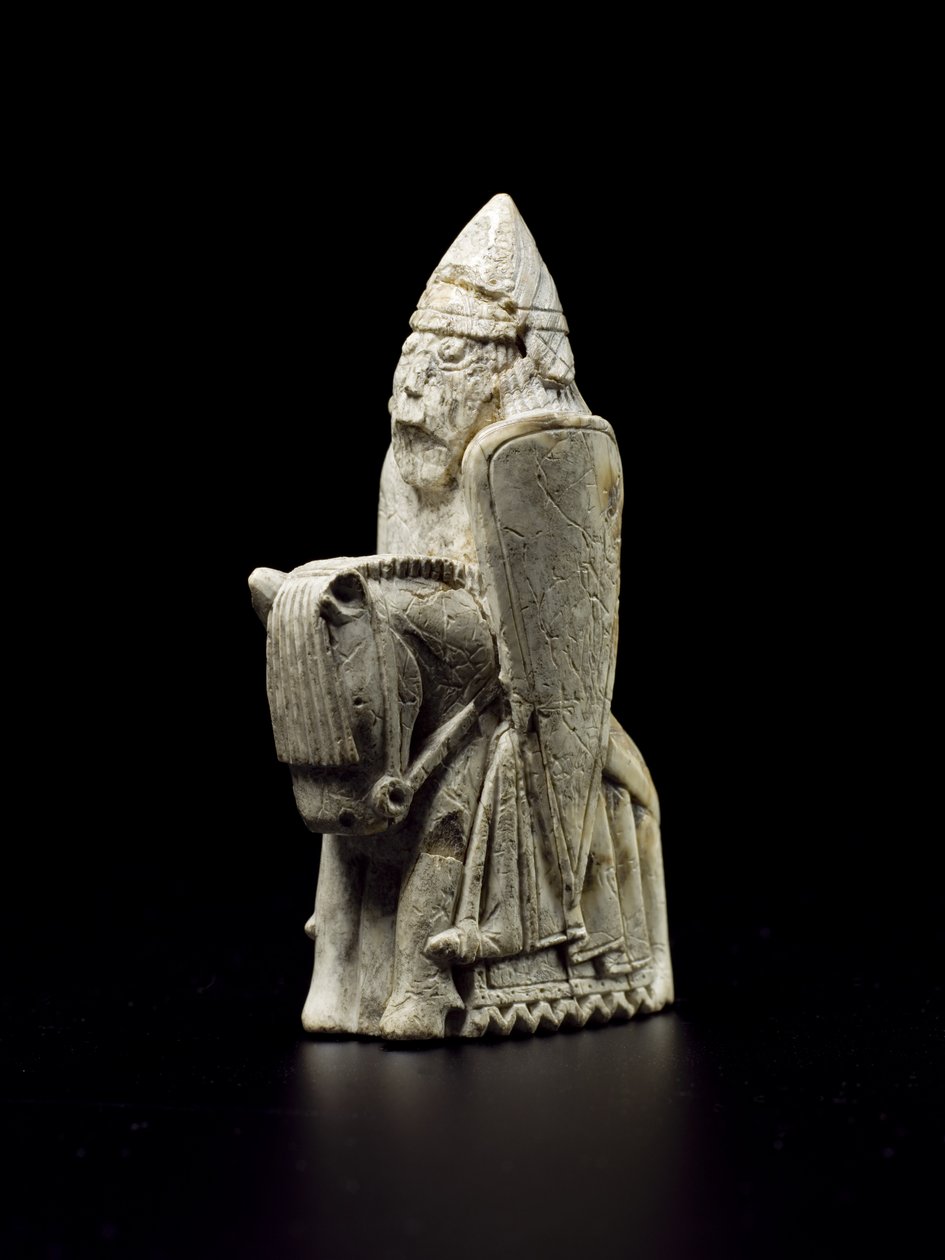 Lewis-Schachfigur - Ritter von school Scandinavian