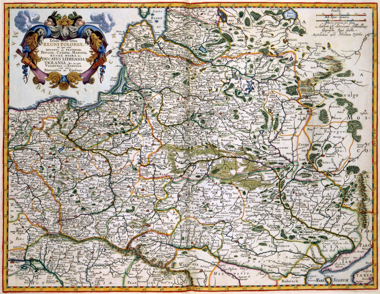 Polnisch-Litauische Union von Claes Jansz Visscher