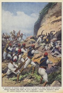 Die Bestrafung der abessinischen Banditen