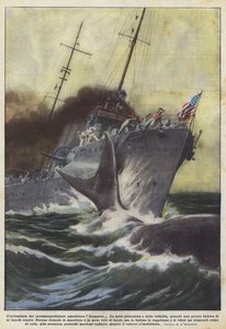 Das Abenteuer des amerikanischen Zerstörers Lampson