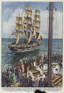 Die Stimmen des Vaterlandes auf hoher See
