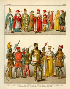 Italienisches Kostüm 1300