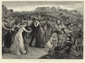 Hampstead Heath zur Ferienzeit