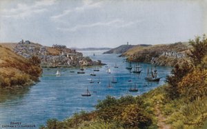 Fowey, Hafeneinfahrt