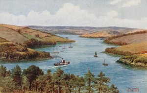 Salcombe, das Ästuar