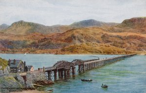 Das Viadukt und Cader Idris, Barmouth