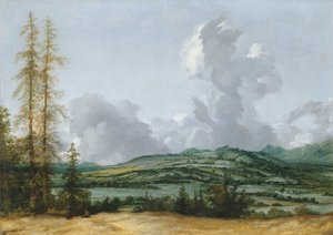 Hügelige Landschaft
