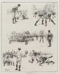 Fußballskizzen