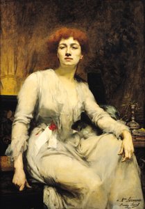 Porträt von Severine (1855-1929), 1893