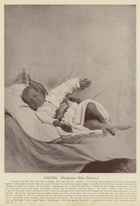 Calona, sudanesische Babytänzerin