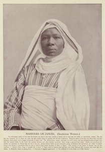 Mahbouba Um Zanuba, Sudanische Frau