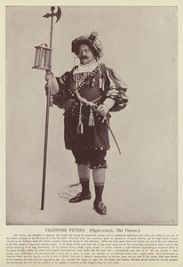 Valentine Peters, Nachtwächter, Altes Wien