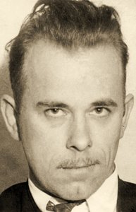 Porträt von John Dillinger (1903 – 34)