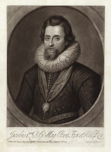 Porträt von König James I.
